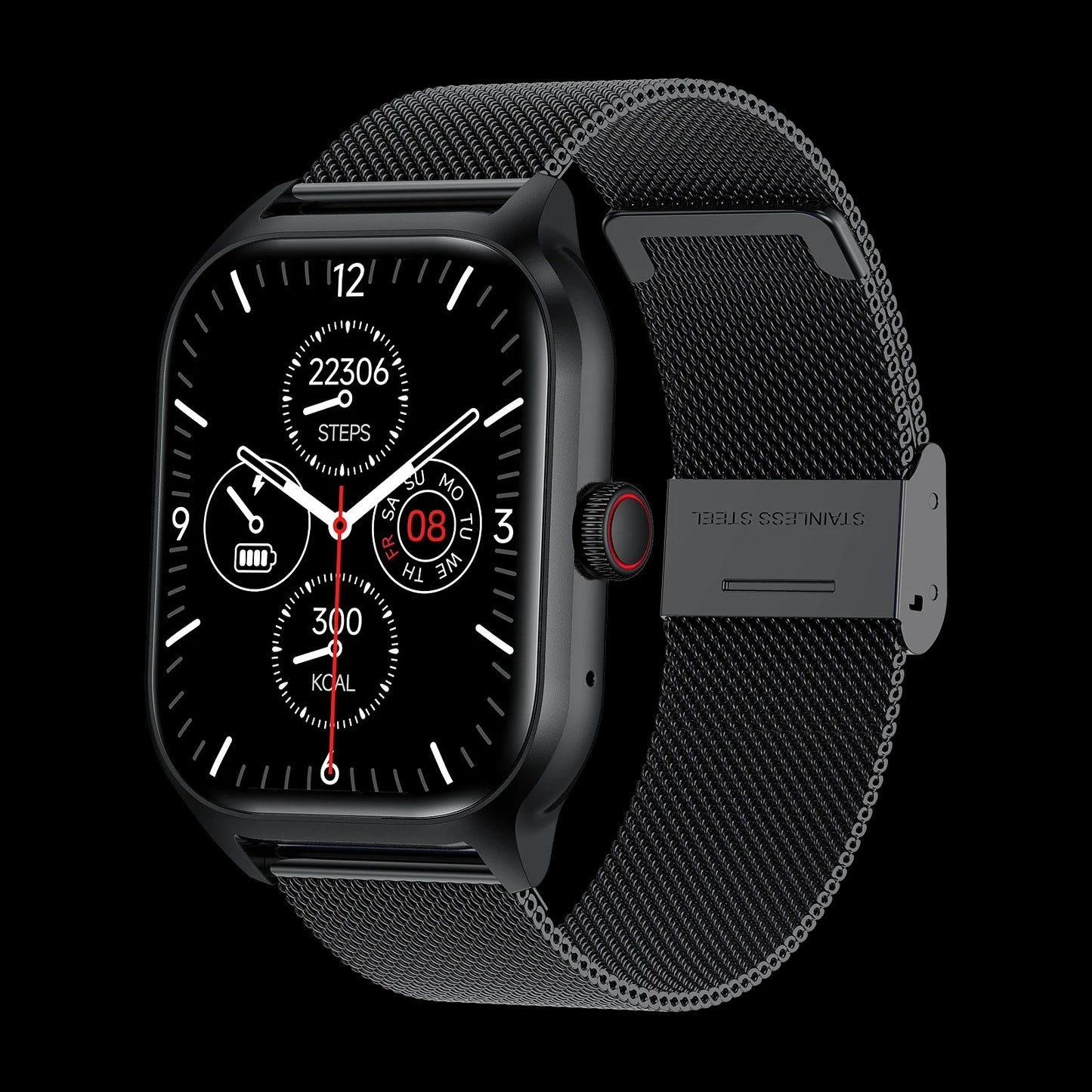 Smart Watch Men Women Fitness Tracker Blood Pressure Heart Rate Sport Watches