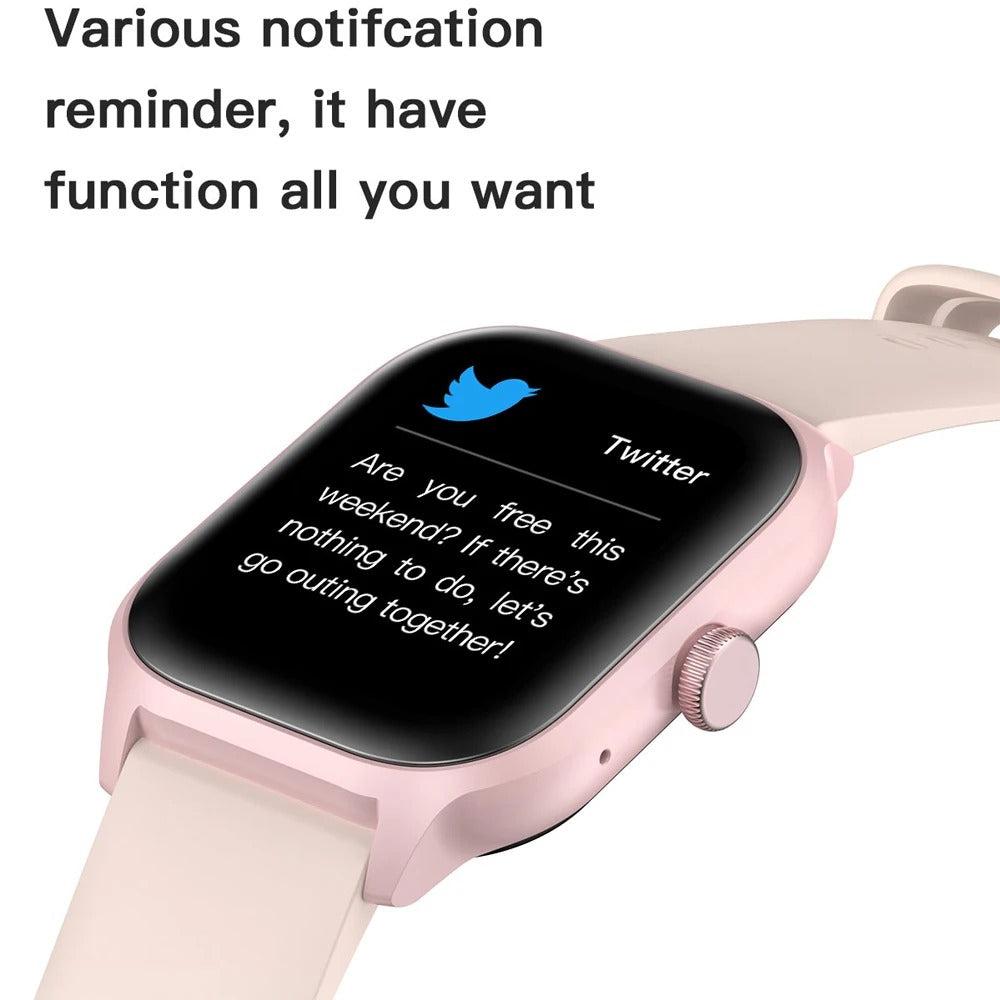 Smart Watch Men Women Fitness Tracker Blood Pressure Heart Rate Sport Watches