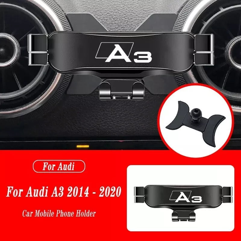 Car Phone Holder for Audi A3 S3 RS3 Sportback 8V (2014-2020) | Air Vent Mount | Phone Holder for Audi A3 Accessories
