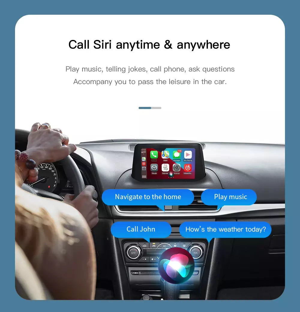 Mazda Apple Carplay & Android Auto Kit USB-C CX5 CX3 CX9 MX5 Mazda 6 Mazda 3