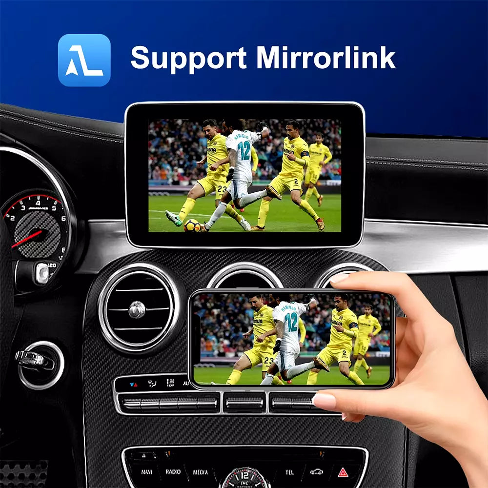 Mercedes Wireless Apple Carplay Android Auto Retrofit - A/B/C Class NTG 4.5 Becker Map
