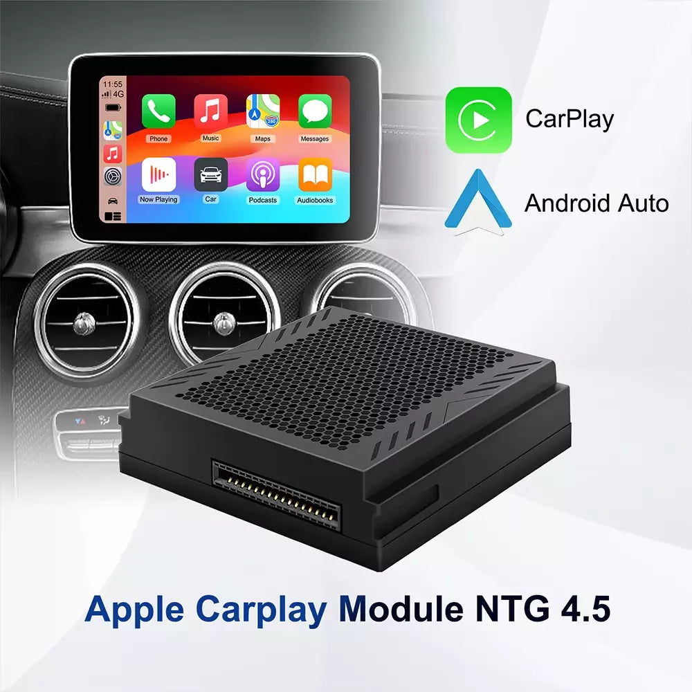 Mercedes Wireless Apple Carplay Android Auto Retrofit - A/B/C Class NTG 4.5 Becker Map