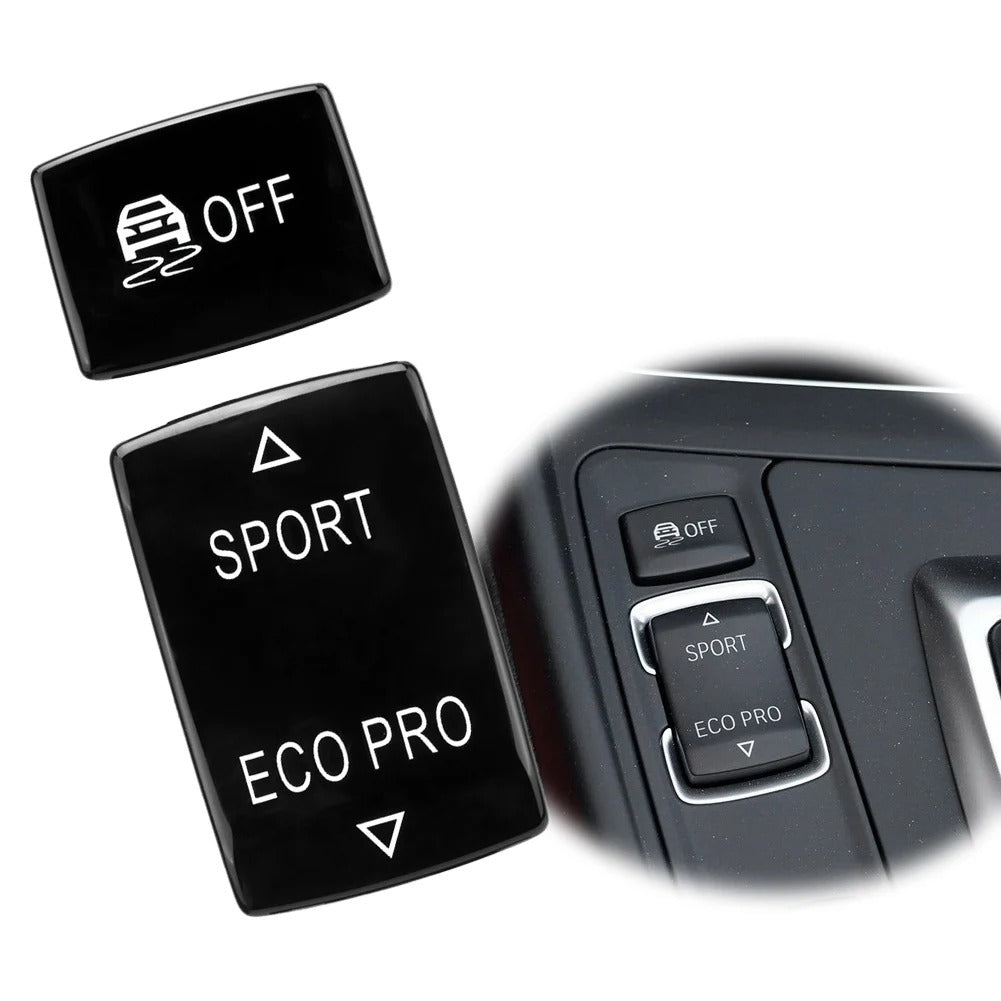 BMW Blue Sport Eco Pro DSC Centre Console Buttons - Fits F20 F21 F22 F23 F30 F32 F33 F36