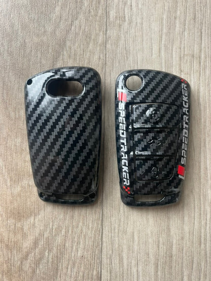 Audi Car Key Case Cover - Carbon Design for A1 A3 A4 A5 S3 S4 Q3 Q5 Q7 TT RS