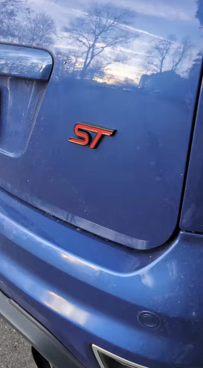 Ford ST front & rear badge | st grille emblem | focus st fiesta st | multiple colours available