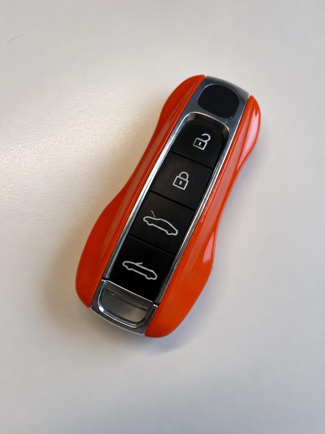 Porsche Key Cover | Carbon Fibre Key Case | Custom Key Fob Cover | 911 Macan Cayenne Panamera Taycan Boxster Cayman