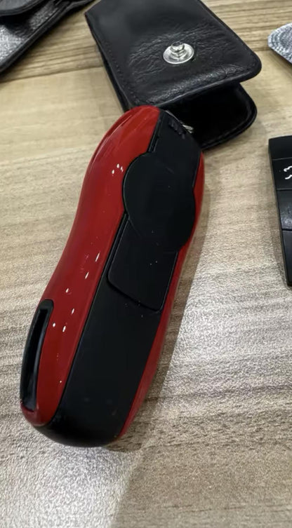 Porsche Key Cover | Carbon Fibre Key Case | Custom Key Fob Cover | 911 Macan Cayenne Panamera Taycan Boxster Cayman