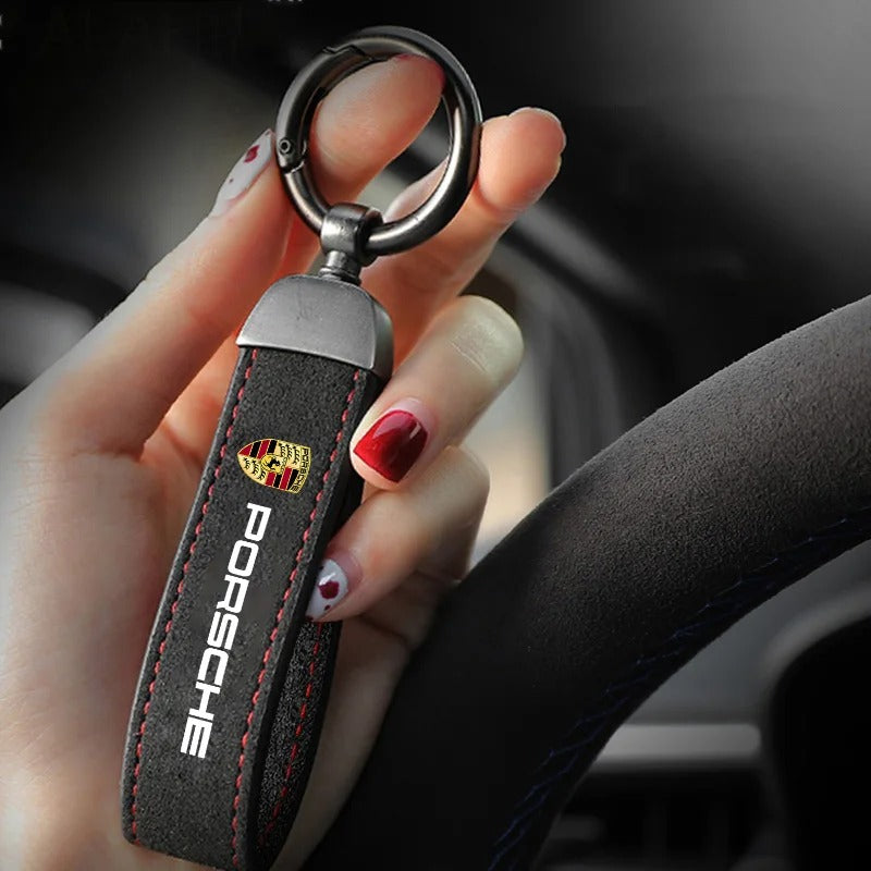 Porsche Keychain Cayenne Panamera Macan 911 718 Taycan Boxster Cayman 918 Pajun