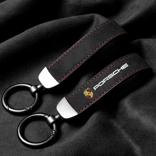 Porsche Keychain Cayenne Panamera Macan 911 718 Taycan Boxster Cayman 918 Pajun