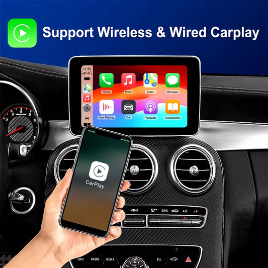Mercedes Wireless Apple Carplay Android Auto Retrofit -  A/B/C Class NTG 4.5 Becker Map