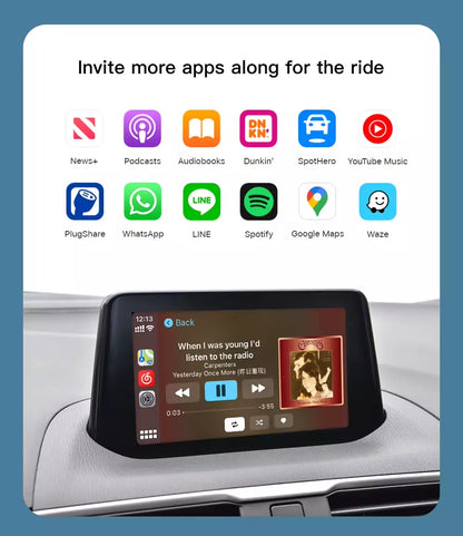 Mazda Apple Carplay & Android Auto Kit  USB-C CX5 CX3 CX9 MX5 Mazda 6 Mazda 3